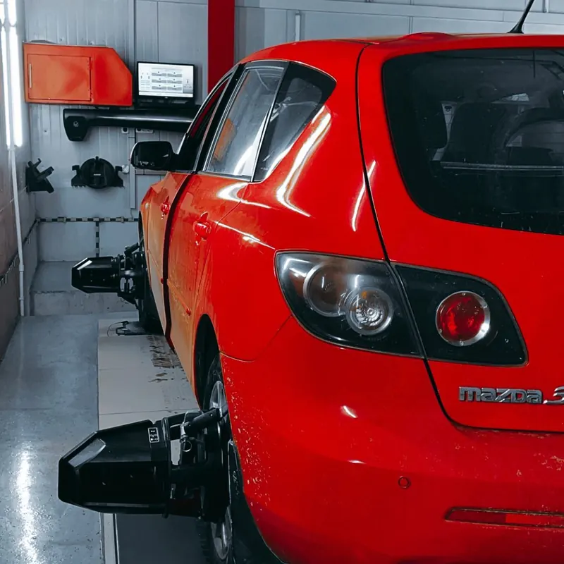 Mazda 3 — 3d развал схождение в СТО Дасто, Минск